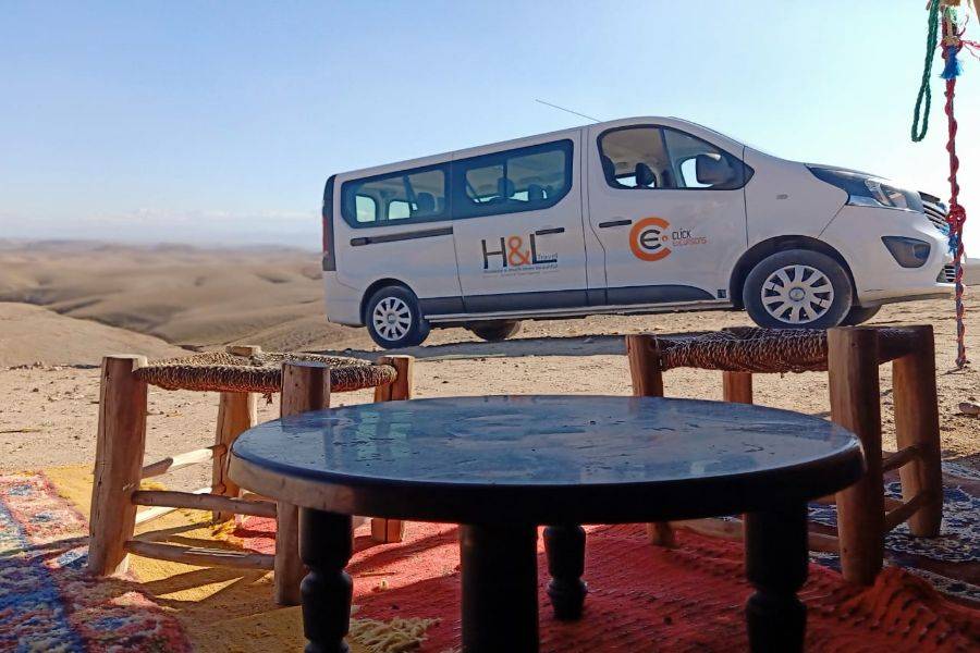 Квадроцикл, поездка на верблюде и ужин в скалистой пустыне Агафай